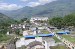 2017年航拍的幸福镇