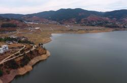 2017年航拍的宁南70水库